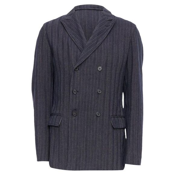 Pre Loved Jil Sander Vintage Pinstripe DoubleBreasted Blazer Men